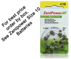 Zenipower Size 10 Card