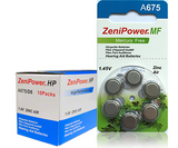 Load image into Gallery viewer, Zenipower batteries size 675